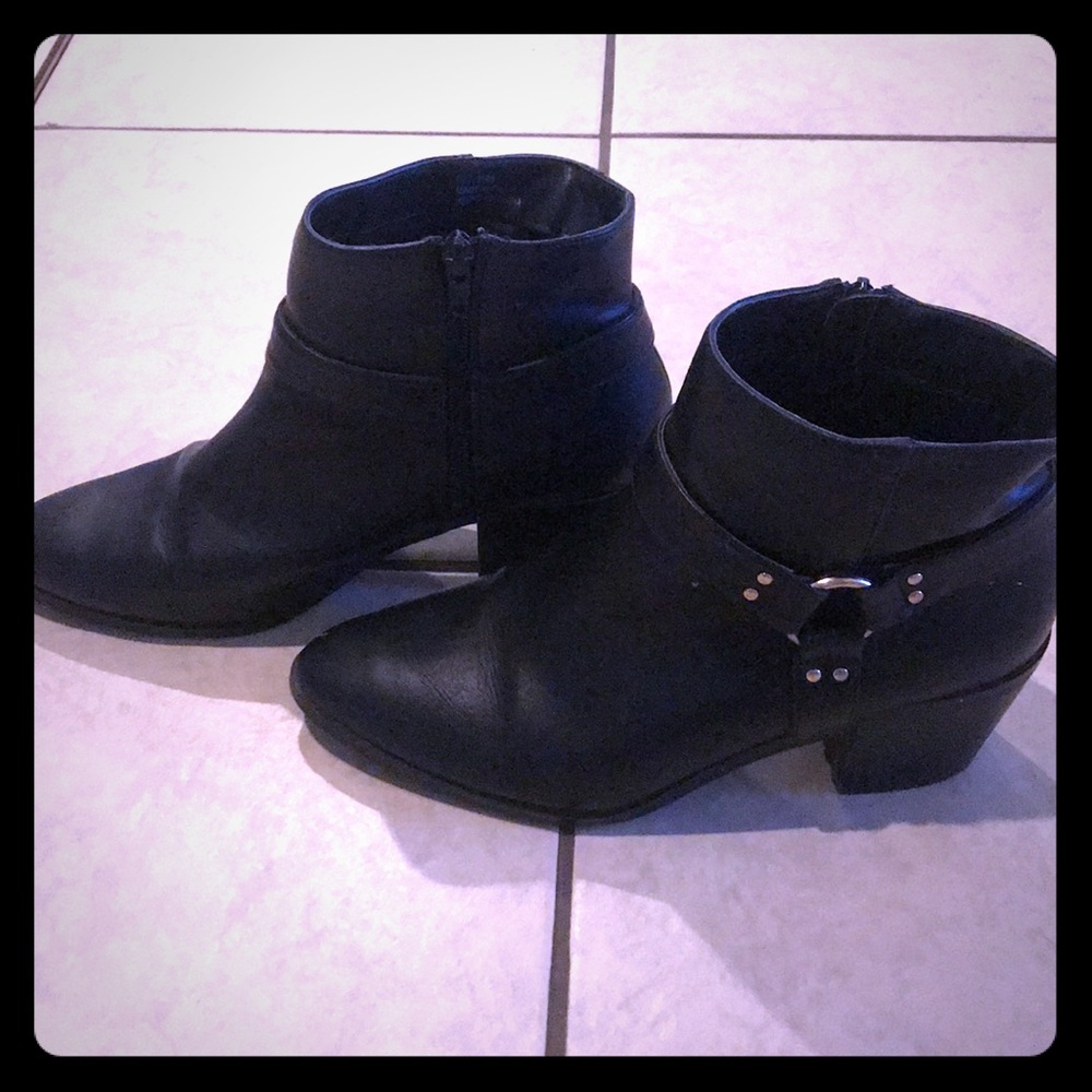 Black booties
